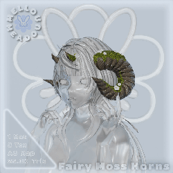 Fairy Mossy Horns Pack
