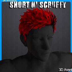 Short N' Scruffy | 3D Asset | Personal/Commercial License