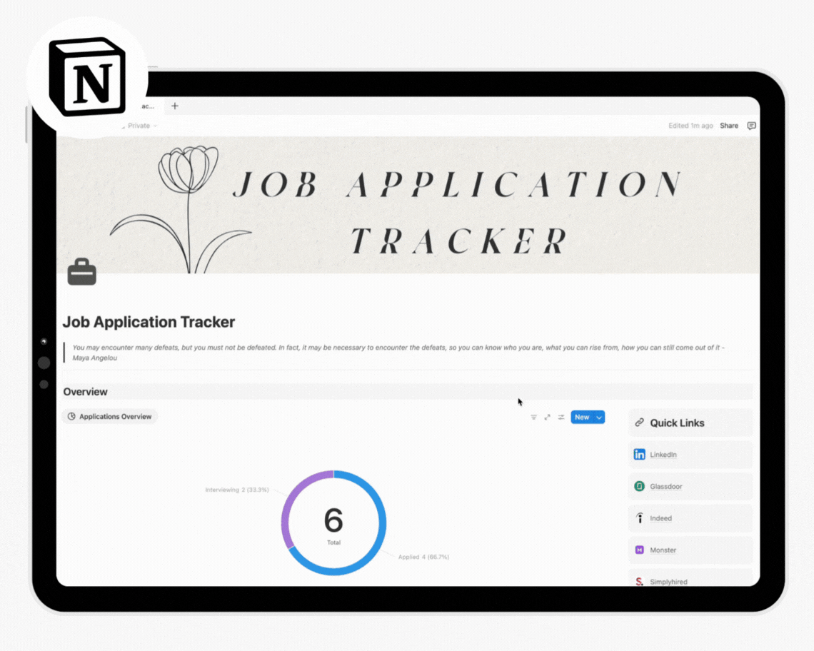 Job Application Tracker with Smart Suggestions - Payhip