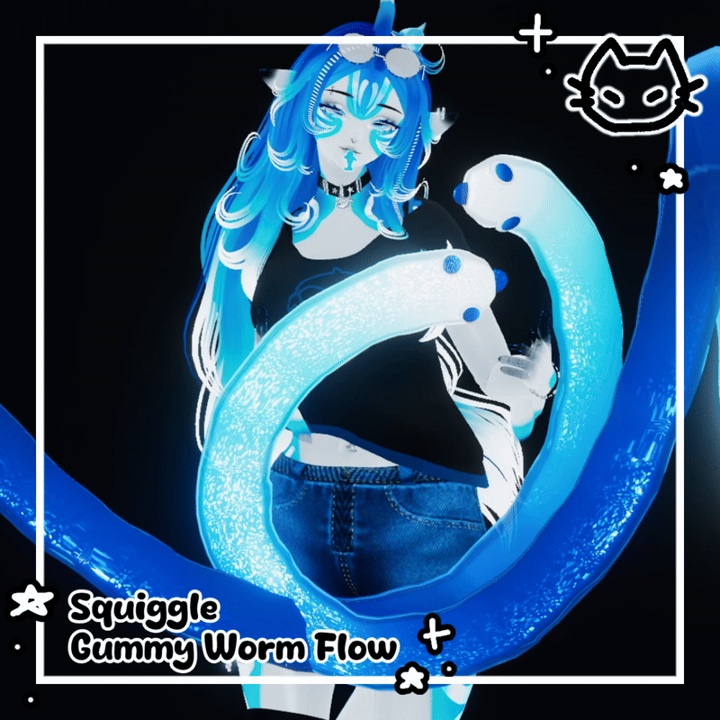 🐛🍓 Squiggle - Gummy Worm Flow 🍓🐛 Flow Ribbon