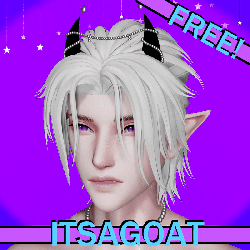 ~ Bling Demon Horns 'N Tail ~ || FREE ||