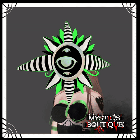 Liminal Bloom-Weird Core Mask