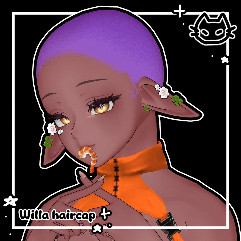 💈Willa Haircap💈 FREE 💈Baby hairs decal, Willa head by 23mink