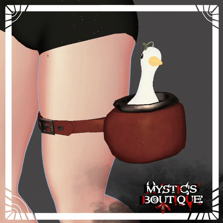 Plush Satchel - Leg Harness