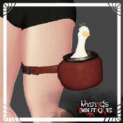 Plush Satchel - Leg Harness