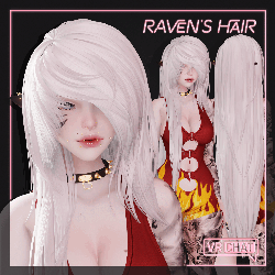 Raven's Emo Hair for VRChat