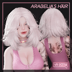 Arabella's Fluffy Hair for VRChat