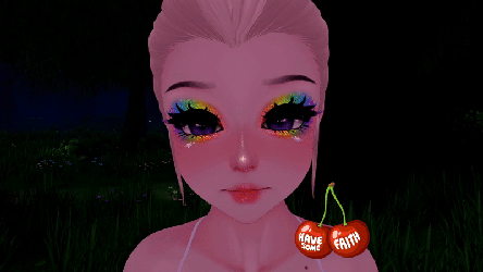 "Daylight" Rainbow Chihiro Head Makeup Texture