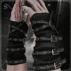 Belted Arm-Warmers