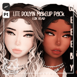 WB. Lite Douyin Makeup ; Lux Head [VRChat Asset]