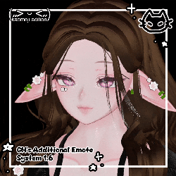 GM's Additional Emote System 1.6 ✧ Kaomoji Edition ✧Add in Unity OR Blender ✧ QUEST COMPATIBLE Vrchat Asset