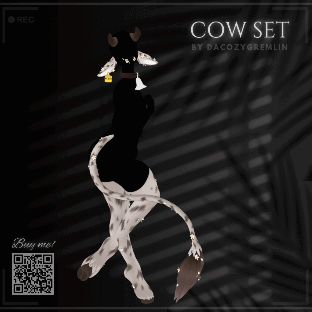 Cow set - VrEgirl - !Blender only! Commercial licence