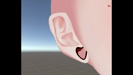 Gauged Ears (WillaHead  skin match) FREE
