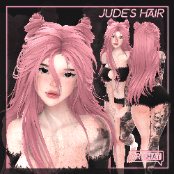 Jude's Horned Hair for VRChat