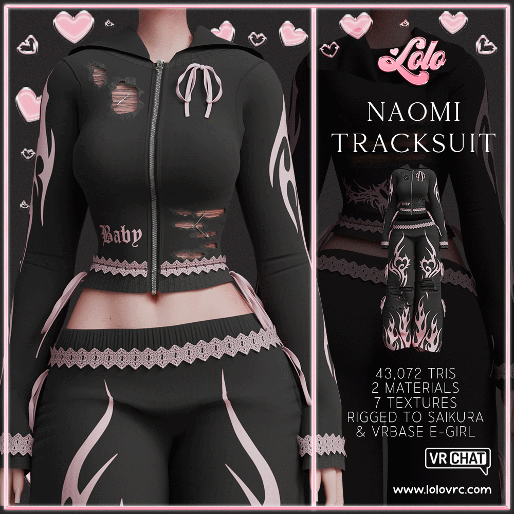 ♡ Naomi Tracksuit ♡