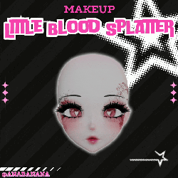 🩸 Little Blood Splatter Makeup | Cici + Starlight