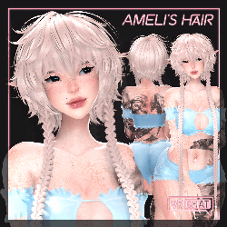 Ameli's Jelly Braid Hair for VRChat