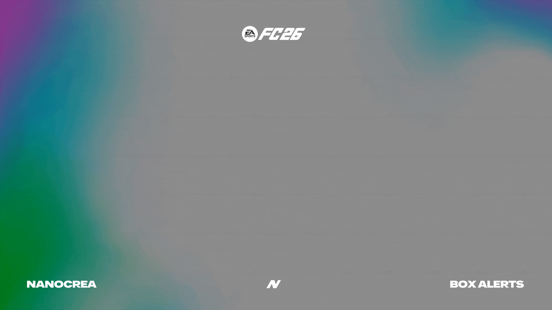 FC26 White Stream Pack – minimalist overlays & alerts