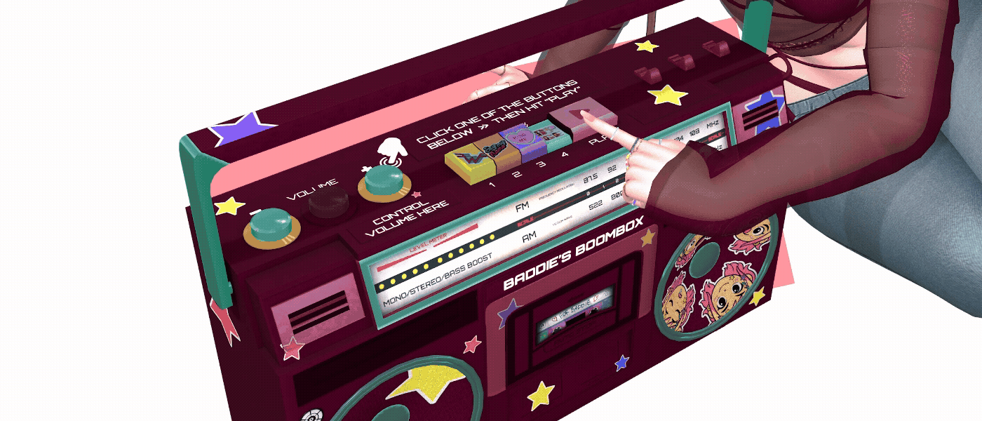 Baddie Boombox by Khihani