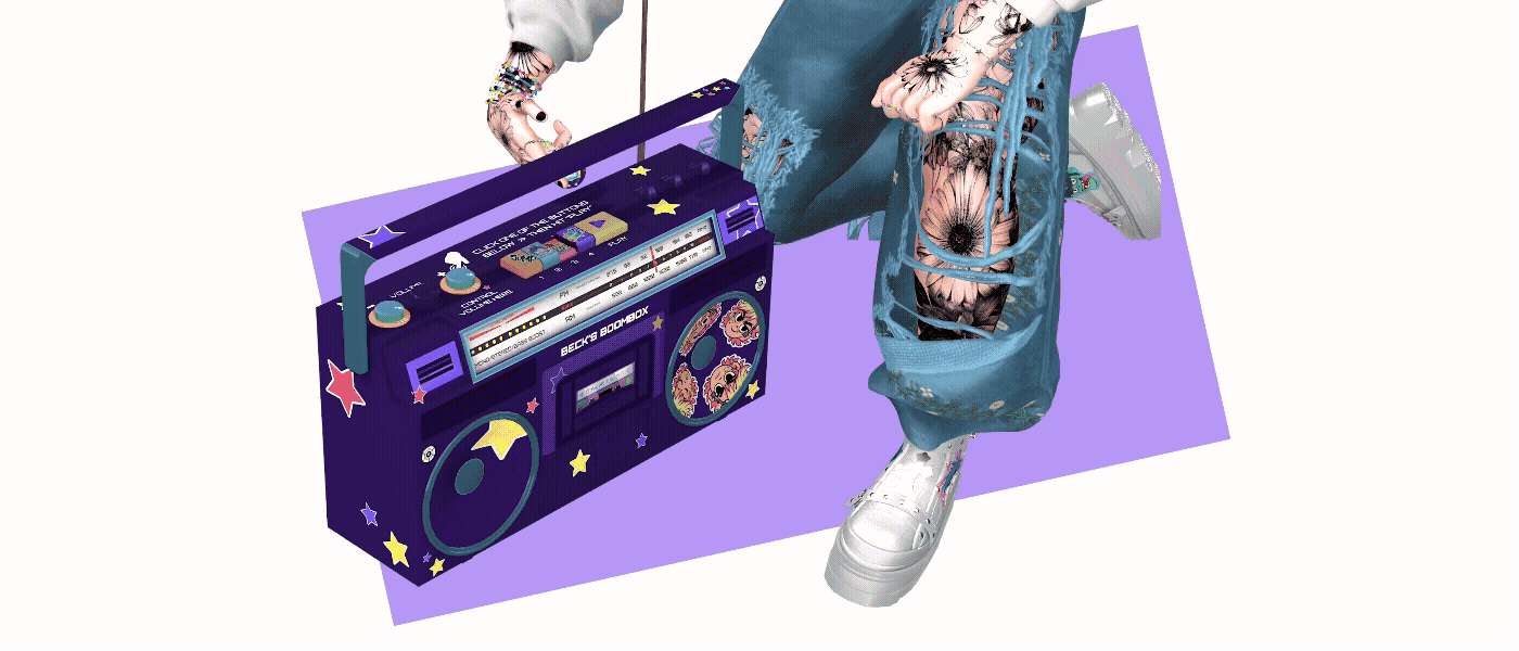 Beck Baddie Boombox Dyzzy Khihani Vrchat