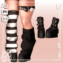 WS16. Spooky Legs [VRChat Asset]