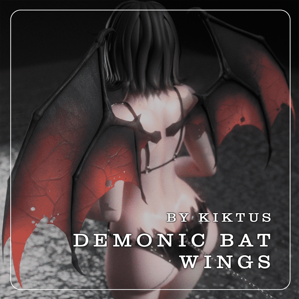 Demonic Bat Wings | kiktus