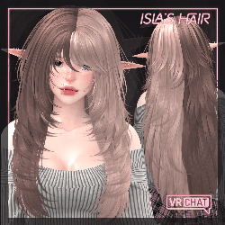 Isla's Hair for VRChat