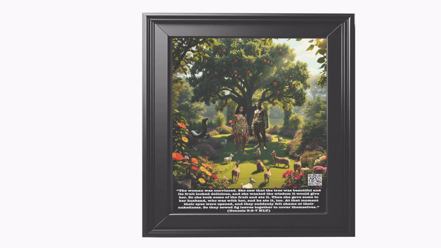 Adam and Eve Christian Art