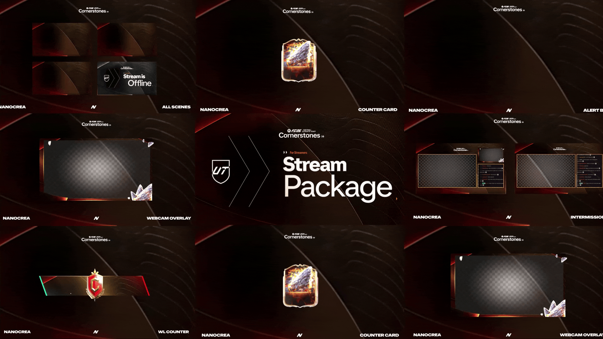 Cornerstones Stream Pack – Scoreboard FUT Champs FC26