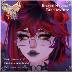 𝔇𝔯𝔞𝔤𝔬𝔫 𝔐𝔞𝔨𝔢𝔲𝔭 (face texture)