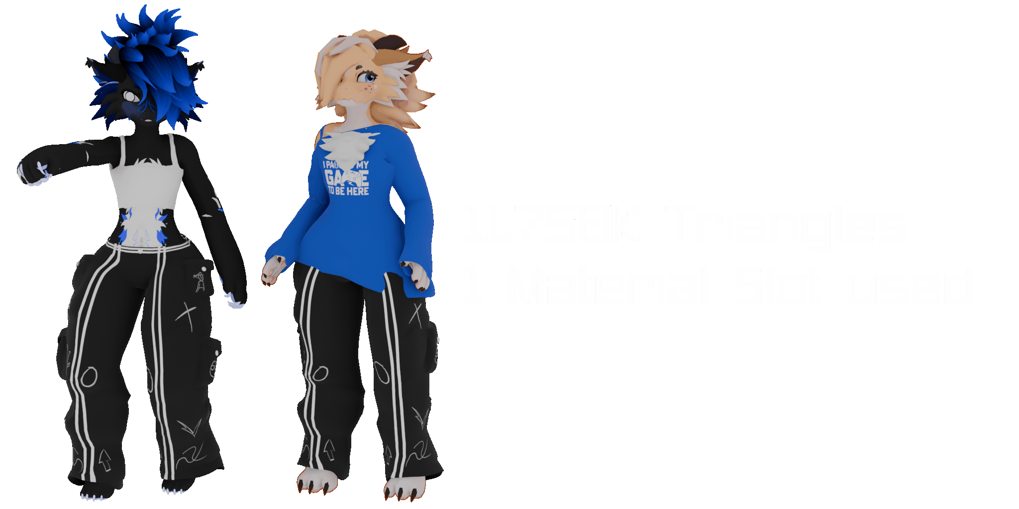 11.758k triangles + 1 material slot