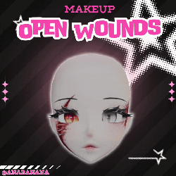 🩹 Open Wounds Makeup | Cici + Starlight