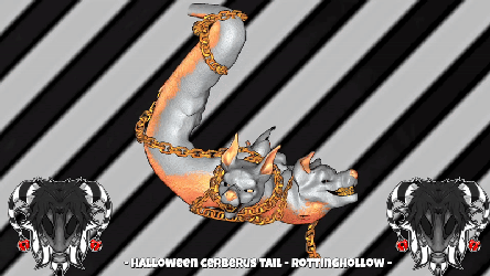 Halloween Cerberus Tail