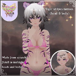𝐹𝒶𝓃𝒸𝓎 𝒯𝒾𝑔𝑒𝓇 (head textures)