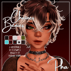"Chaînes Bénies" | Chain Choker for VRChat