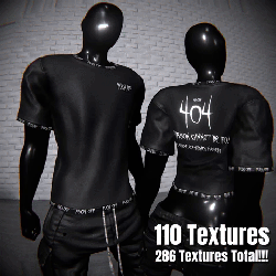 Grunge Textures for Street Shirt V2 by KC (NO MESH)