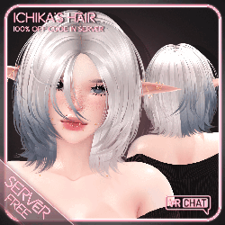 Ichika's Hair for VRChat [8K Server Freebie]