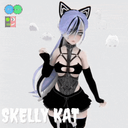 `Skelly Kat` ~ halloween neko [PC/Q, SPS, FT, gogo]