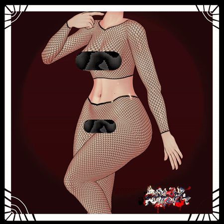 Fishnet / Sock Decals - Egirl Base ( SERVER FREEBIE )