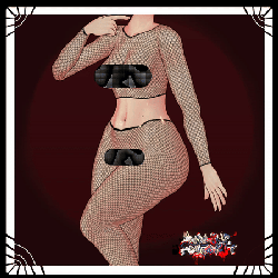 Fishnet / Sock Decals - Egirl Base ( SERVER FREEBIE )