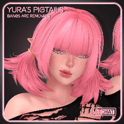 Yura's Pigtails for VRChat