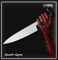 ˚ bloody knife ˚ — acc