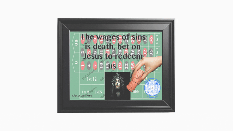 Bet on Jesus the sure Bet