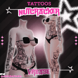 🗡️ Nutcracker Tatts | Vrbase + Akii + Zinfit F/M