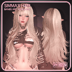 Simma's Hair for VRChat