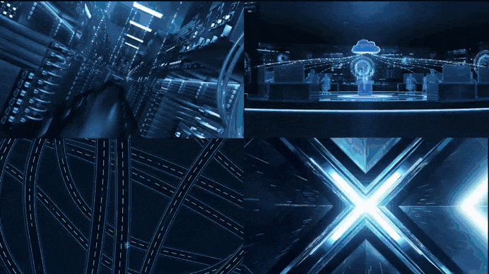 c4d redshift and AE Technology Big Data Title