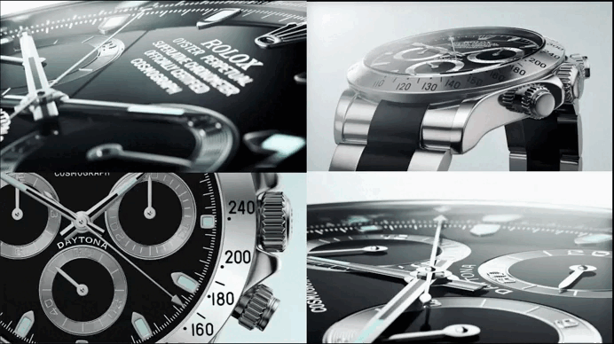 c4d and octane rolex animation project file download
