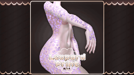 Leopard Print Tattoo Texture