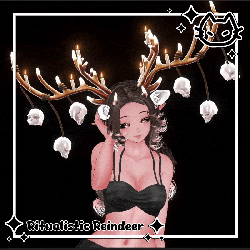 🦌 Ritualistic Reindeer 🦌 Horn Set 🦌 Deer horns, ear, tail 🦌