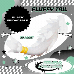 Fluffy Tail VRChat Asset